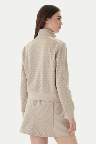 Guess Maya 4g Tam Fermuarlı Kadın Çok Renkli Sweatshirt V6rq08k2042-fnn0 Çok Renkli