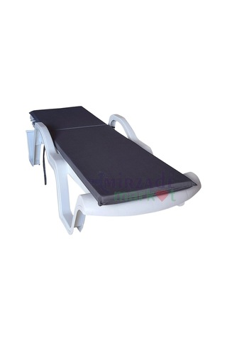 Mirzademarket Şezlong Minderi Standart Su Geçirmez Malzeme-K.Gri