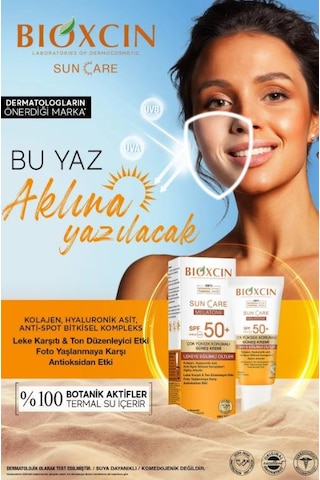 Bioxcin Sun Care Lekeye Eğilimli Ciltler İçin Güneş Kremi Spf50+ 50 Ml