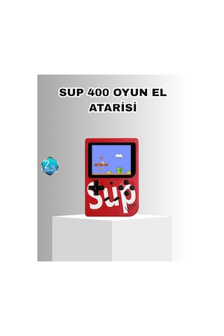 Sup Game Box El Konsolu - 500 Oyunlu, Tv Bağlantılı, 5 Saat Oyun Süresi