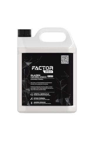 Factor360 Glazen Oto Cam Kireç Temizleyici 5l