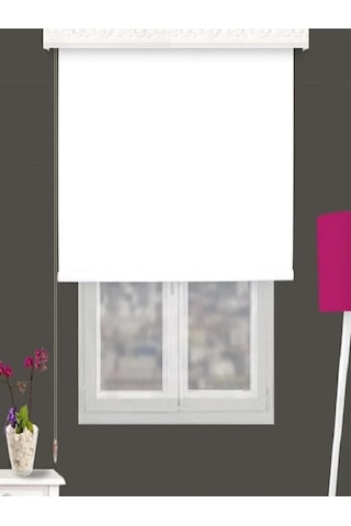 Networkavm Beyaz Stor Perde 190 X 295 Beyaz