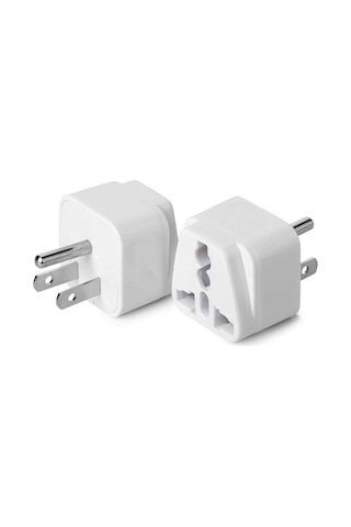 Abd Priz Dönüştürücü 3 Pinli Fiş Adaptör Üniversal American Fiş Çevirici Type B Plug Adapter