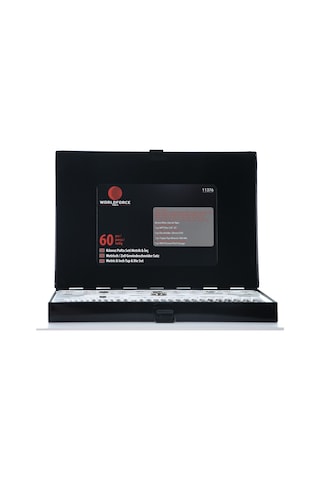 Worldforce 60 Parça Pafta Kılavuz Seti S2 Çelik Profesyonel N11.1201