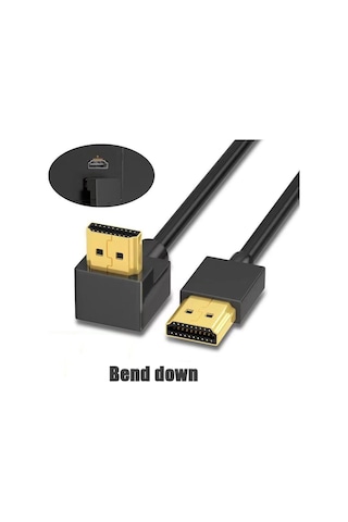 Se-7213 Hdmi L Kablo 90 Derece Açılı Hdmi Erkek - Erkek Kablo
