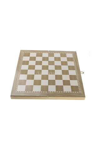 Homyl Katlanır Satranç Takımı - Ekstra Oyuncak Hafif-ahşap