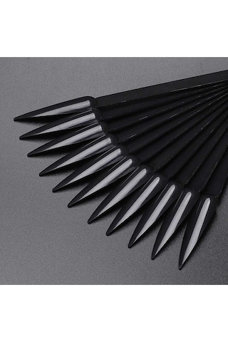 Ellea Kalıcı Oje Stiletto Renk Kartelası Siyah 40'lı
