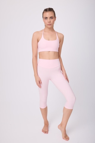 Hıghrıse Comfortflex Yüksek Bel Kapri Spor & Aktif Yaşam Taytı-2785 Pembe