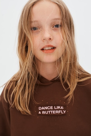 Xo Kids Kız Çocuk Sweatşirt 8-14 Yaş 39321 Kahverengi