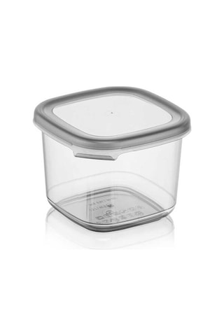 Peggy Kare Saklama Kabı 0,5 Litre Gri