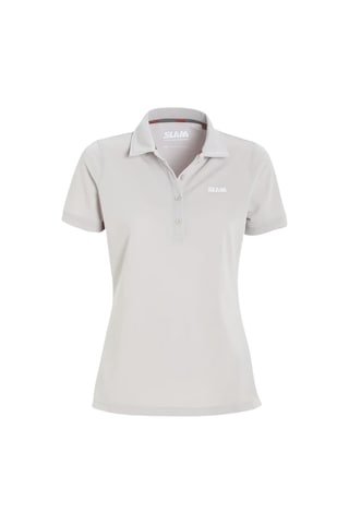 Slam Ws Tech Pıque Polo Ss W04 Gri