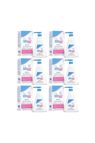 Sebamed Bebek Şampuanı 500ML Pompalı (6 Lı Set)