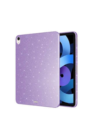 Apple Uyumlu iPad Air 4. Nesil 10.9 Tablet Kılıfı Işıltılı Parlak Görünüm Koton Case 10.nesil Değildir