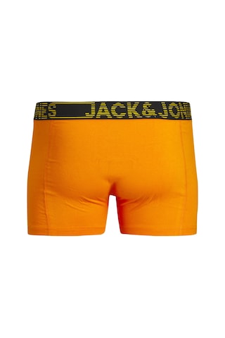 Jack & Jones Erkek Renkli Logolu 3'Lü Boxer Paketi - Bill 12255821 Electric Blue Lemonade Lacivert