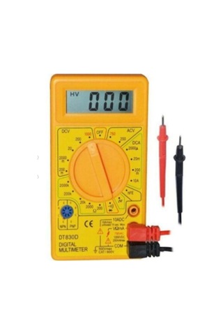 Dijital Multimetre Ölçü Aleti Dt 830d - Multimetre - 4 Ay