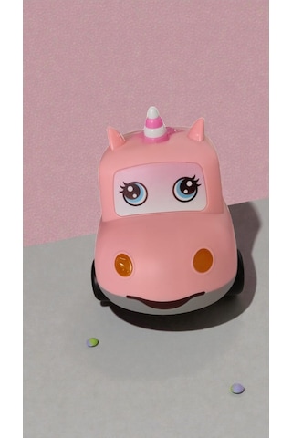 Unicorn Araba Şeklinde Şifreli Kumbara Boyutu 15 Cm
