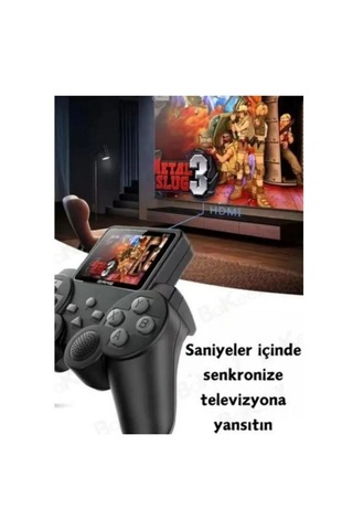520 Oyunlu Kablosuz Oyun Konsolu i Oyun Konsolu