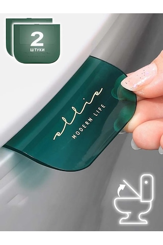 Comfıamo Hijyenik Tuvalet Kapağı Askısı 2 Adet 273192603 Yeşil