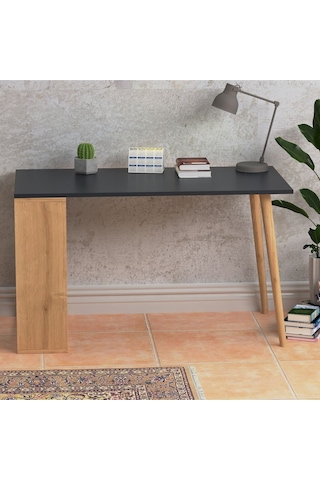 Sally Çalışma Masası Antrasit Meşe
