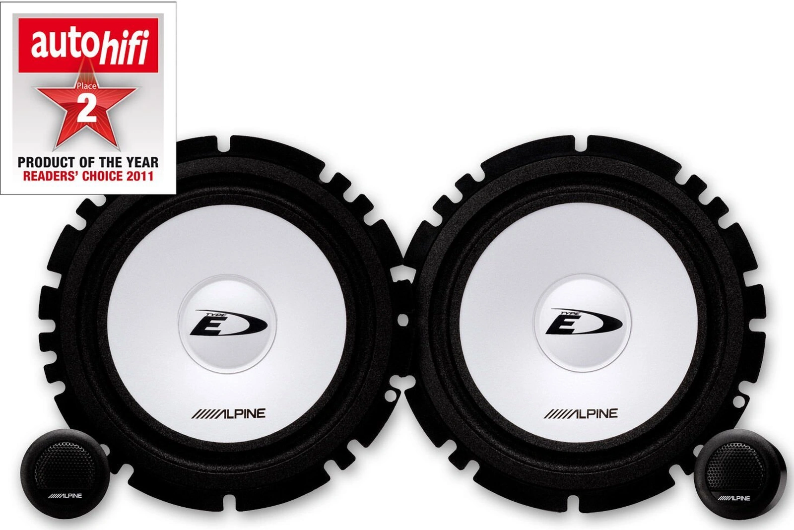 Alpine Sxe-1750s 16cm Komponent Mid Takımı 280 Watt
