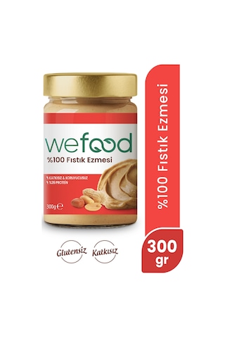 %100 Fıstık Ezmesi 300 Gr