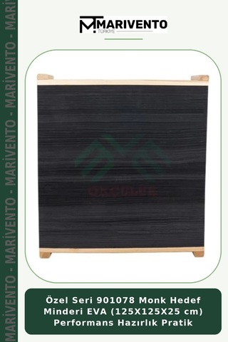 Özel Seri 901078 Monk Hedef Minderi Eva 125x125x25 Cm Performans Hazırlık Pratik Çok Renkli