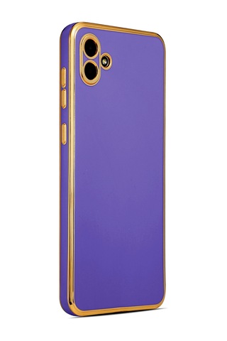Zore Galaxy Uyumlu A04 Kılıf Bark Kapak - Derin Mor Derin Mor