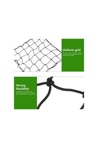 Gajeena 120x120cm Bitki Tırmanma Ağı - Seracılık Ve İç Mekan Bitkileri İçin Dayanıklı Polyetilen Geliştirme Ağ Örgüsü, Çiftlik Ve Balkon Uygunluklu, 4 Adet Kanca İle Sabitlenir