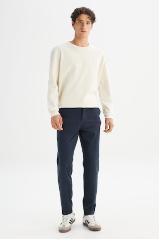 Lee Erkek Pamuk Regular Fit Bisiklet Yaka Patch Logo Bej Sweatshirt Bej