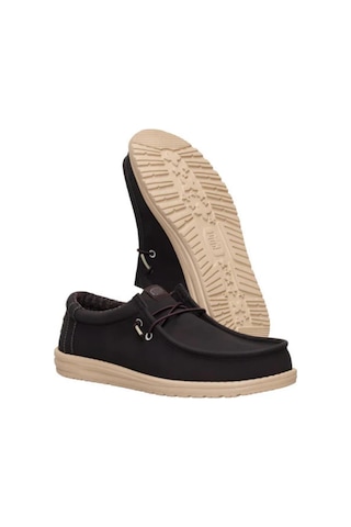 HEY DUDE Wally Classic Kahverengi Erkek Sneaker-11135 Kahverengi