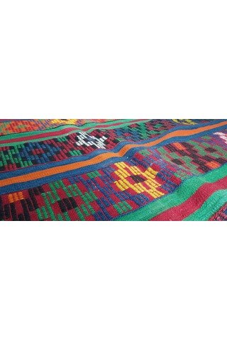Antika Selendi Kilim 70 Yıllık El Dokuma Yün Halı 180x365 Cm