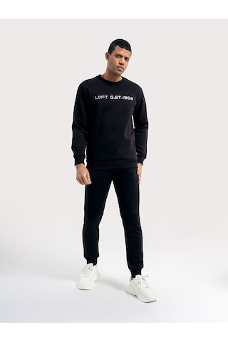 LOFT Regular Fit Erkek Sweatshirt Lf2036878 Q1.v1 Siyah