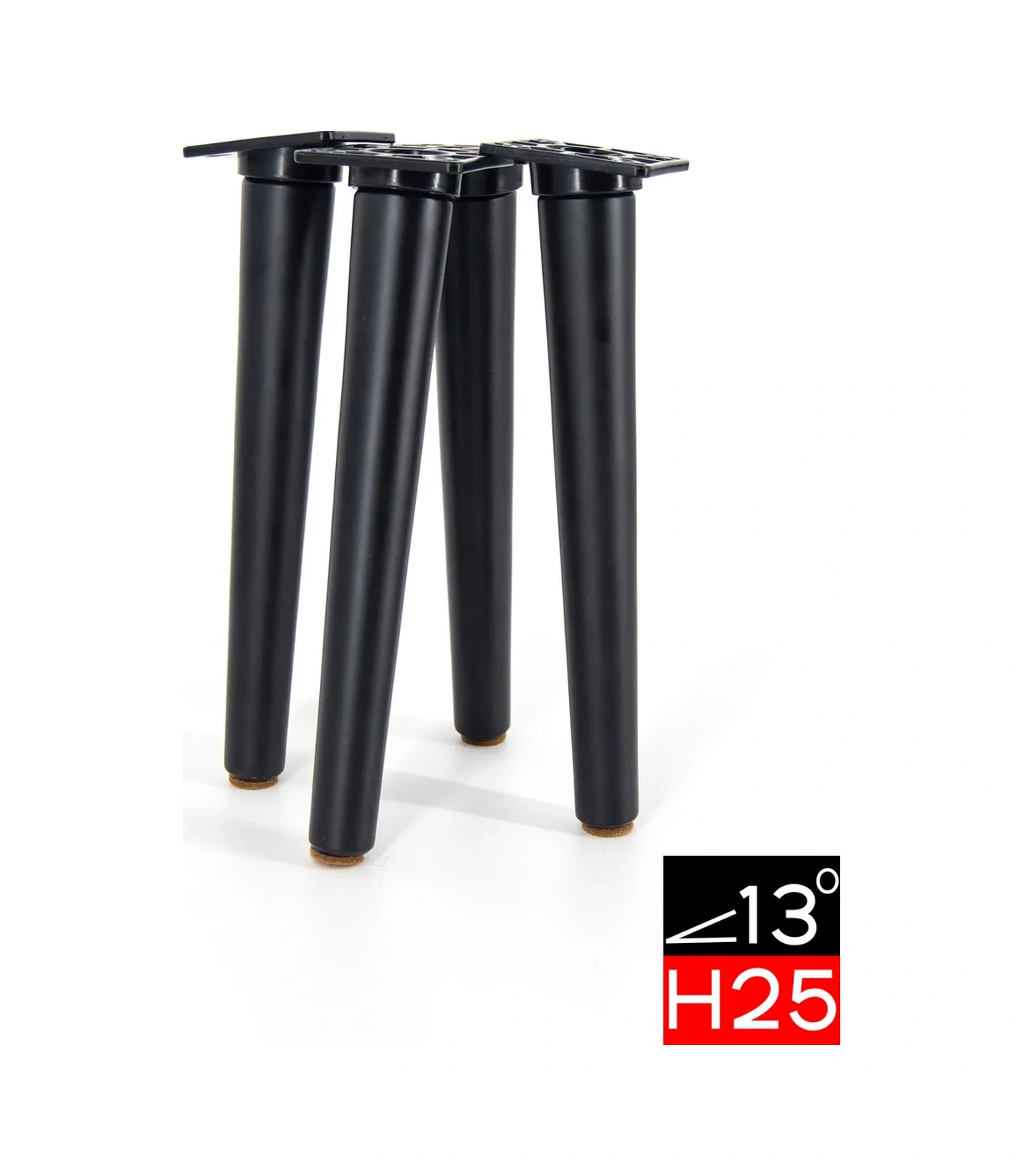 Brat'a Zoriny Mobilya İçin Eğik Ahşap Ayaklar, 4 Adet 288083023 Diğer