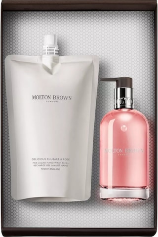 Molton Brown Delicious Rhubarb-rose El Yıkama Refill Hediye Seti Sıvı Sabun