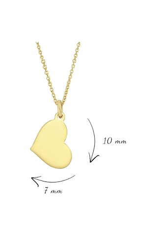 Kalp Altın Kolye Ucu As1425Gkl Altınsepeti