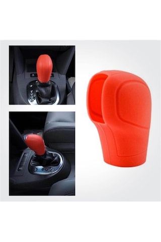 Silikon Volkswagen Dsg Otomatik Vites Topuzu Kılıfı Kırmızı