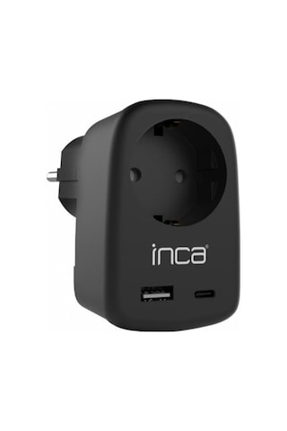 Inca Ipw-42sy Type-c+ Usb-a Giriş Soketli Duvar Prizi