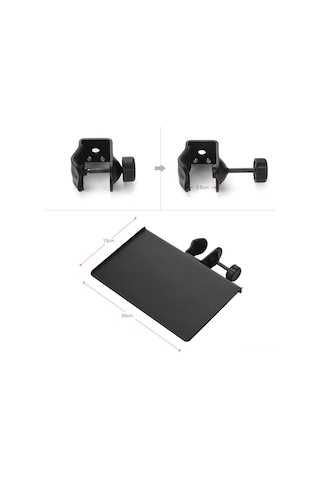 Suofeng Profesyonel Mikrofon Askılı Metal Tepsi - Ses Kartı Ve Ekipmanlar İçin Sabitleyici Kelepçeli
