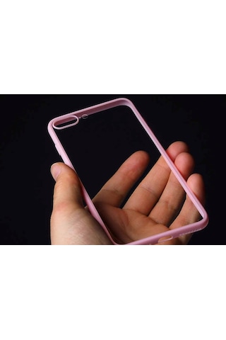 Apple Uyumlu iPhone 7 Plus Kılıf Zore Endi Kapak-Siyah