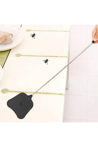 Ulzyvf Ve Sivrisinek Sineklik Sinek Paslanmaz Öldürücü Geri Çubuk Çelik Çekilebilir Uq