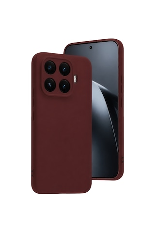 Kılıf Xiaomi Mi 17t Pro First Silikon - Bordo