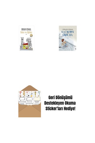 Eskici Ve Oğulları Midi Boy + Elli Kuruş Çikolata + Okuma Sticker'ları