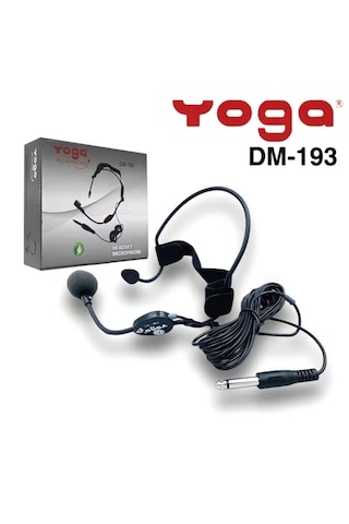 Yoga Dm-193 Kafa Mikrofonu - Porofesyonel Kalite Ses İletimi