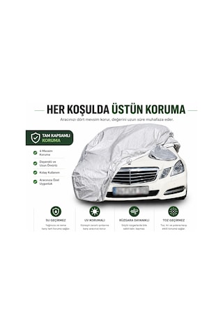 Otokar Sultan 835 Mevsim Su Geçirmez Araç Brandası Biyeli Dikiş Tokalı Sabitleme Güneş Yağmur Dolu Koruma