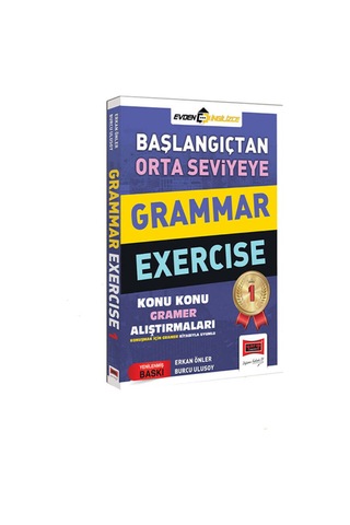 Başlangıçtan Orta Seviyeye Grammer Exercıse 1 - Orta Seviyeden İleri Seviyeye Grammer Exercıse 2 Konu Konu Gramer Alıştırmaları 2'li Set - 880209090