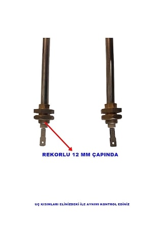 Ender Benmari 30cm Rekorlu Düz Rezistans 1500w 220v 8,5 Cr-ni