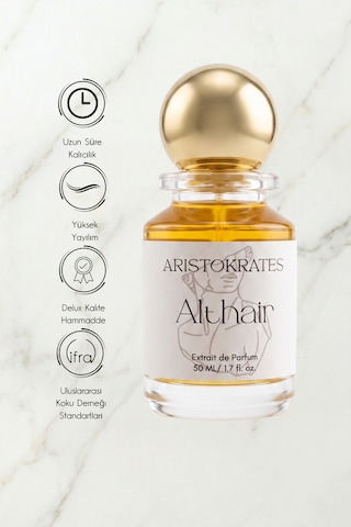 Althair Erkek Extrait De Parfüm 50 Ml Baharatlı, Vanilyalı Tarçın, Bergamot, Vanilya, Misk, Badem Baharat - Odunsu
