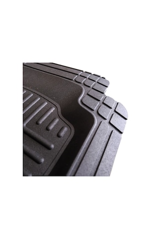 3D Üniversal Tüm Araçlar İçin Uyumlu Havuzlu Paspas 5 Parça Siyah