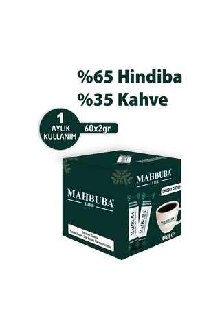 Mahbuba Hindiba Kahvesi Zayıflama Detox Diyet 4'lü 60 x 2 G