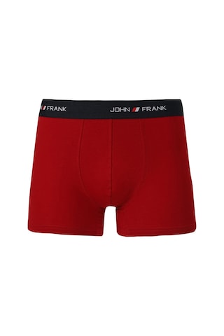 John Frank Logolu Pamuklu 5'li Paket Boxer Erkek Boxer Jfbs5 Gri-kırmızı-ssarı-sturuncu-sbeyaz Gri-kırmızı-ssarı-sturuncu-sbe